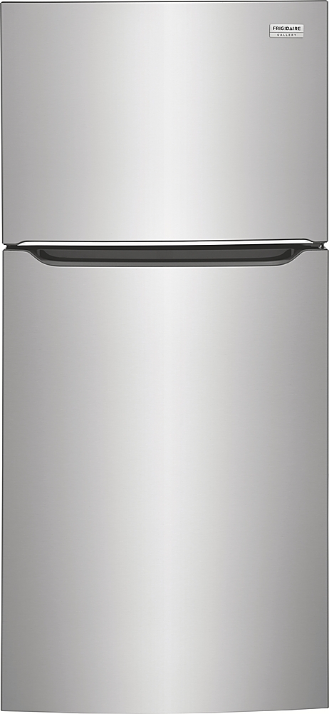 Frigidaire - Gallery 20 Cu. Ft. Top-Freezer Refrigerator - Stainless Steel