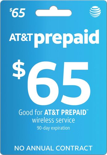 AT&T Prepaid - $65 Prepaid Card