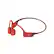Alt View 14. AfterShokz - Aeropex Wireless Bone Conduction Open-Ear Headphones - Solar Red.