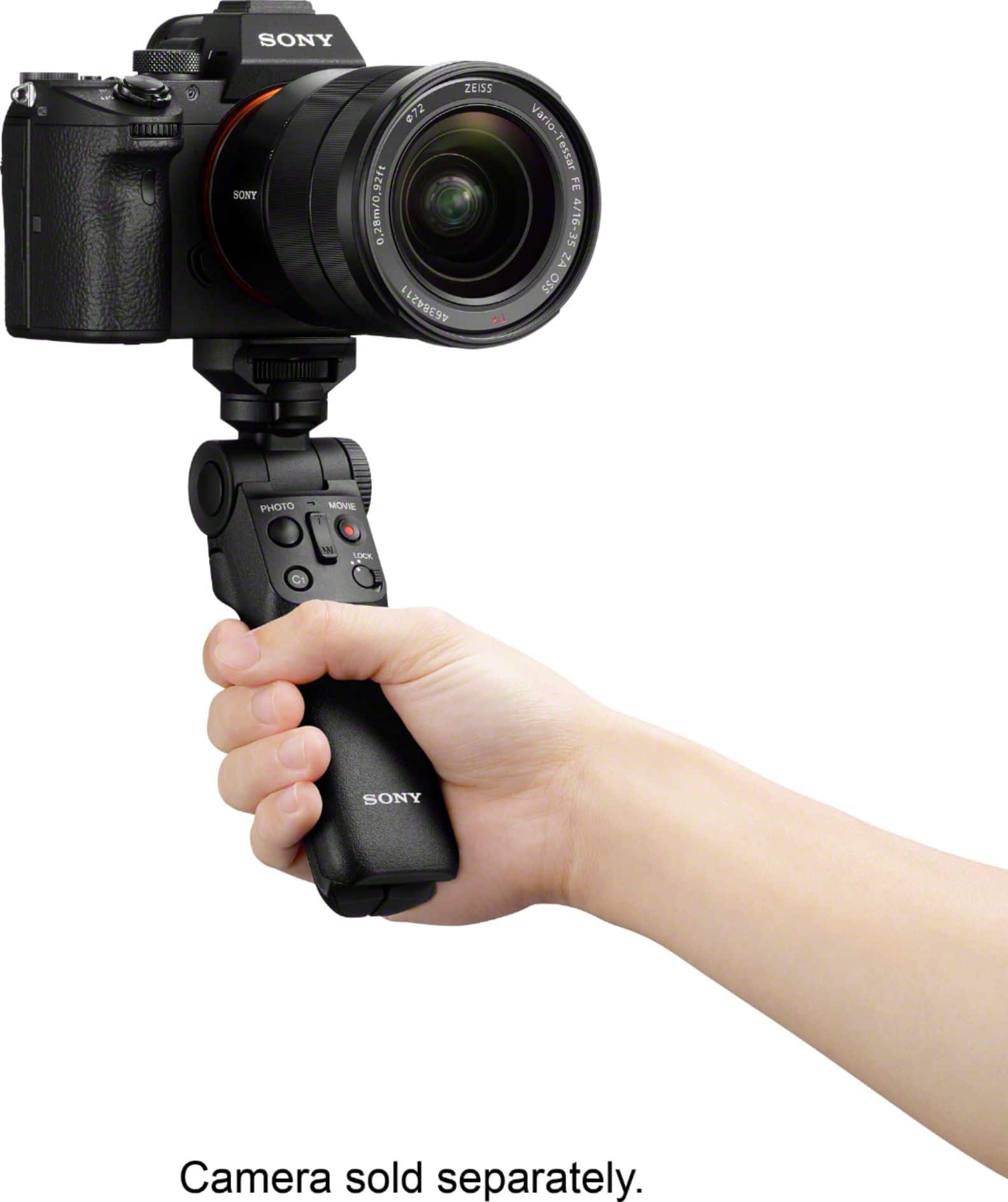 Alt View 17. Sony - Shooting Grip with Wireless Remote Commander - Black.
