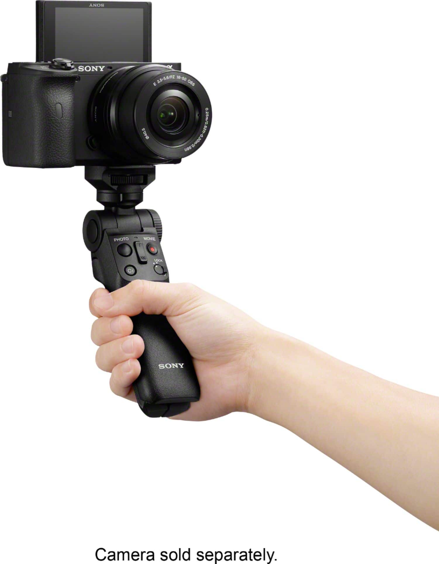 Sony Shooting Grip with Wireless Remote Commander Black GPVPT2BT - Best Buy