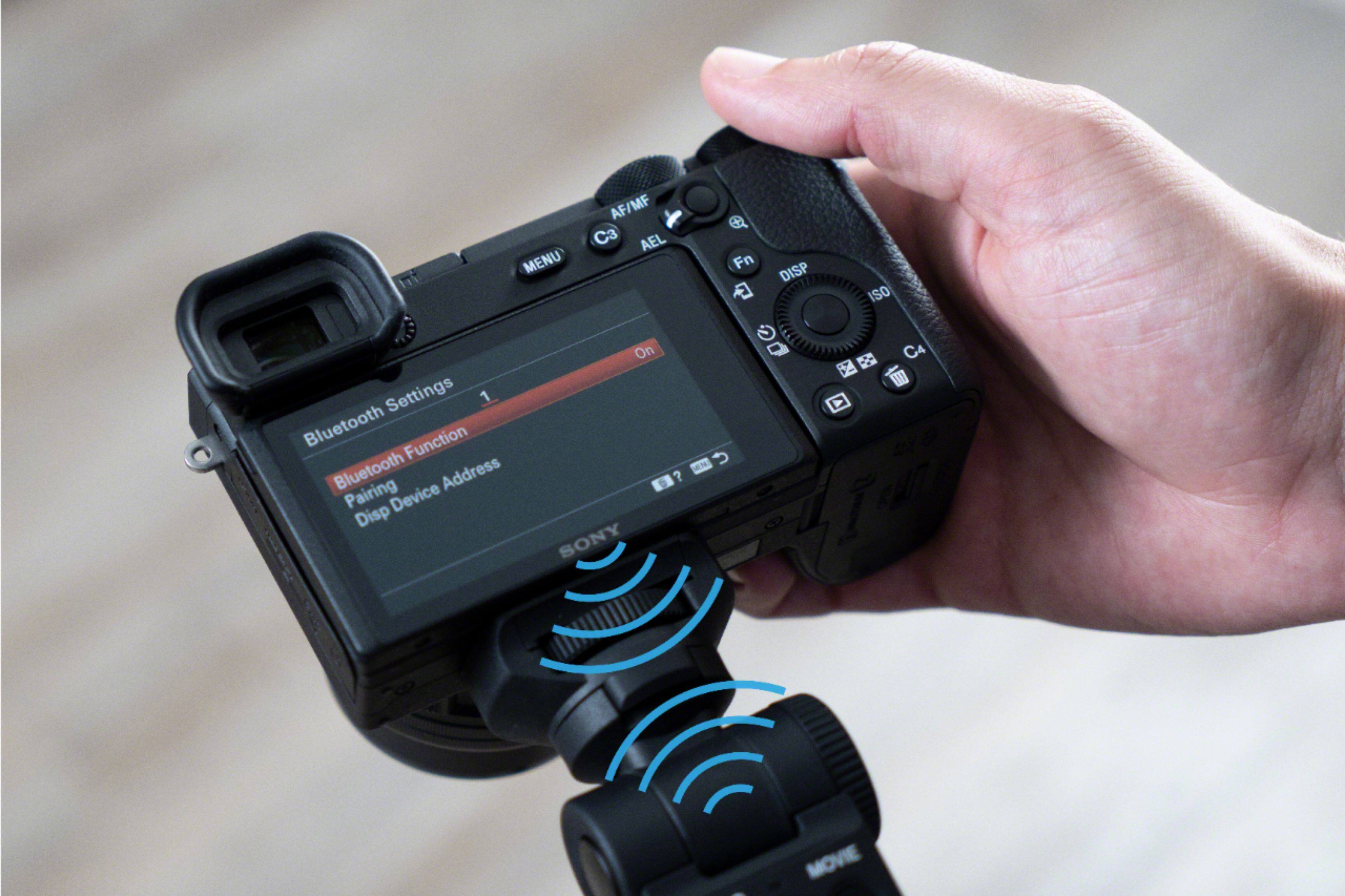 Alt View 26. Sony - Shooting Grip with Wireless Remote Commander - Black.