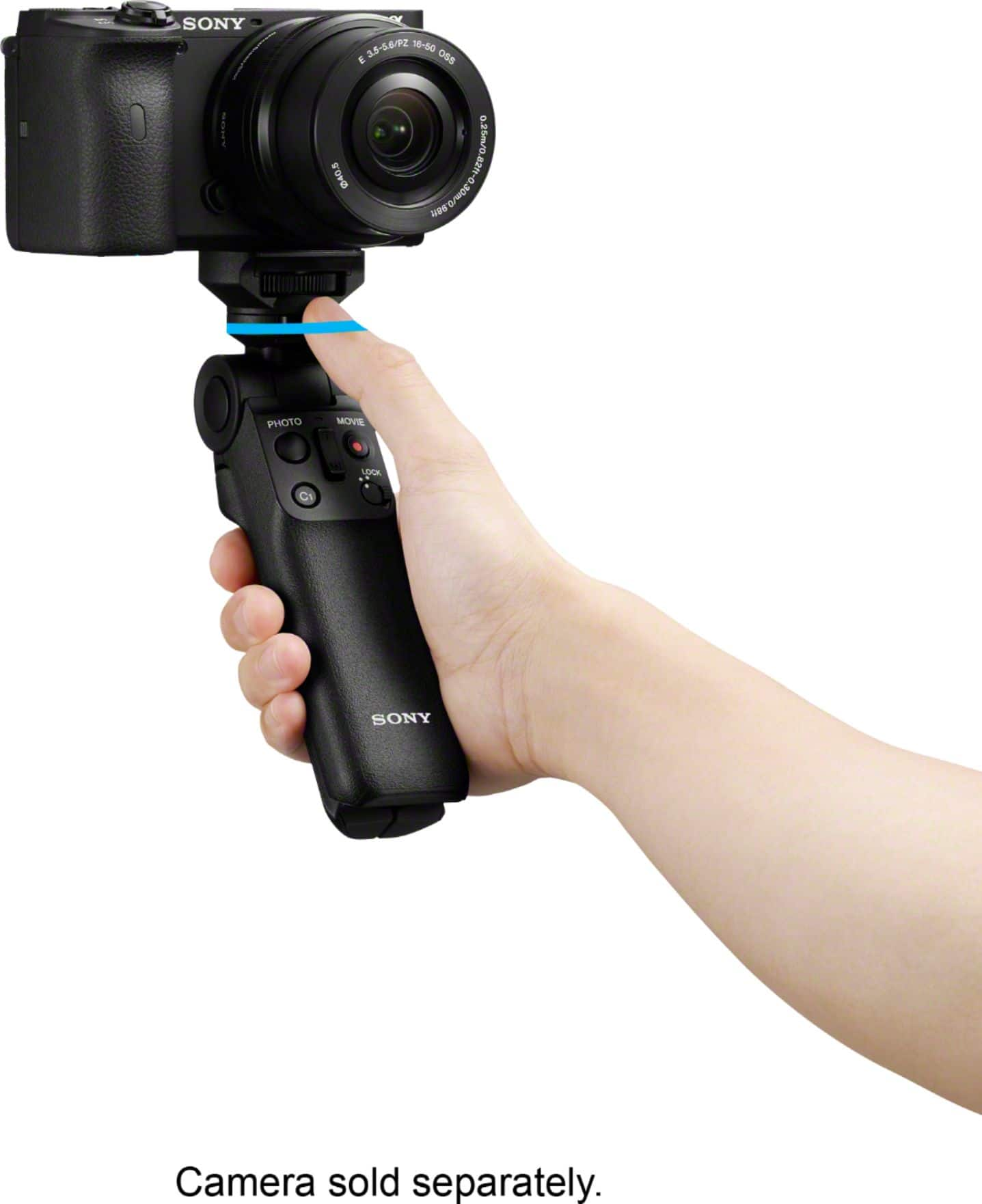 Sony Shooting Grip with Wireless Remote Commander Black GPVPT2BT - Best Buy