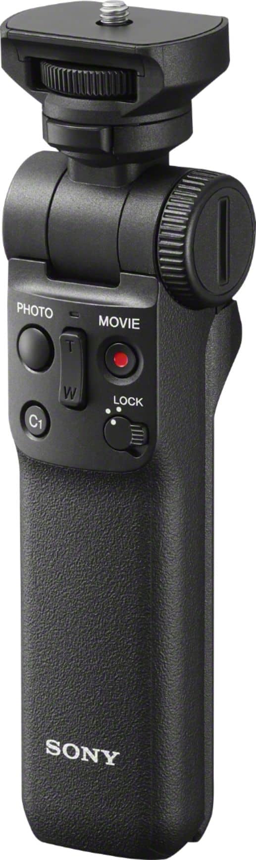 Left. Sony - Shooting Grip with Wireless Remote Commander - Black.