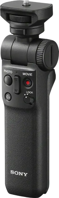 Sony - GPVPT2BTB Wireless Bluetooth Shooting Grip and Tripod - Black