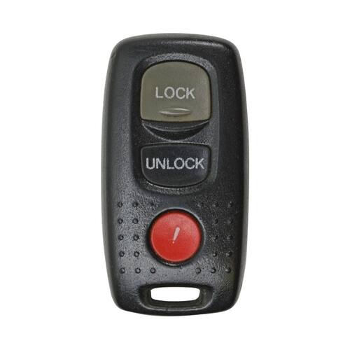 DURAKEY - Replacement Full Function Remote for select (2001-2003) Mazda Protege and (2002-2003) Mazda Protege5 - Black