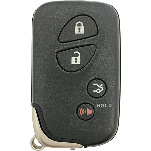 DURAKEY - Replacement Full Function Transponder, Remote and Key for select (2006) Lexus GS300 and (2006-2007) Lexus GS430 - Black