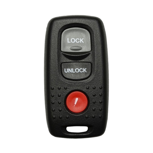 DURAKEY - Replacement Full Function Remote for select (2007-2009) Mazda 3 - Black