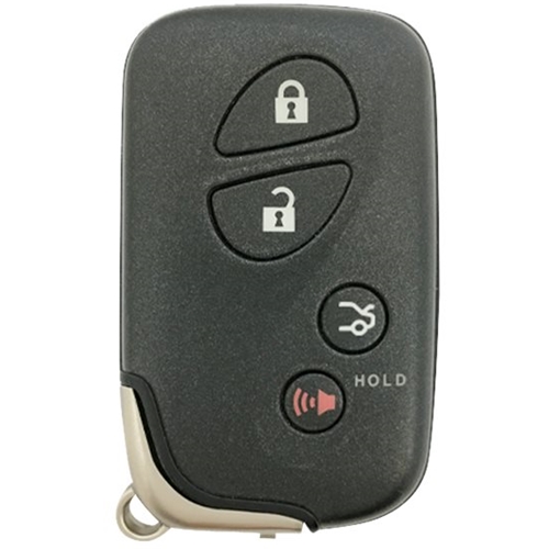 DURAKEY - Replacement Full Function Transponder, Remote and Key for select (2009-2013) Lexus IS250 and (2011-2012) Lexus ES350 - Black