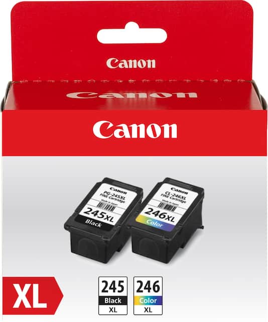 Canon PG 245 XL CL 246 XL 2 Pack High Yield Ink Cartridges