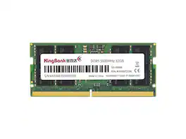 KingBank - 32GB 262-Pin DDR5 SO-DIMM DDR5 5600 (PC5 44800) Laptop Memory Model KBN32G5600