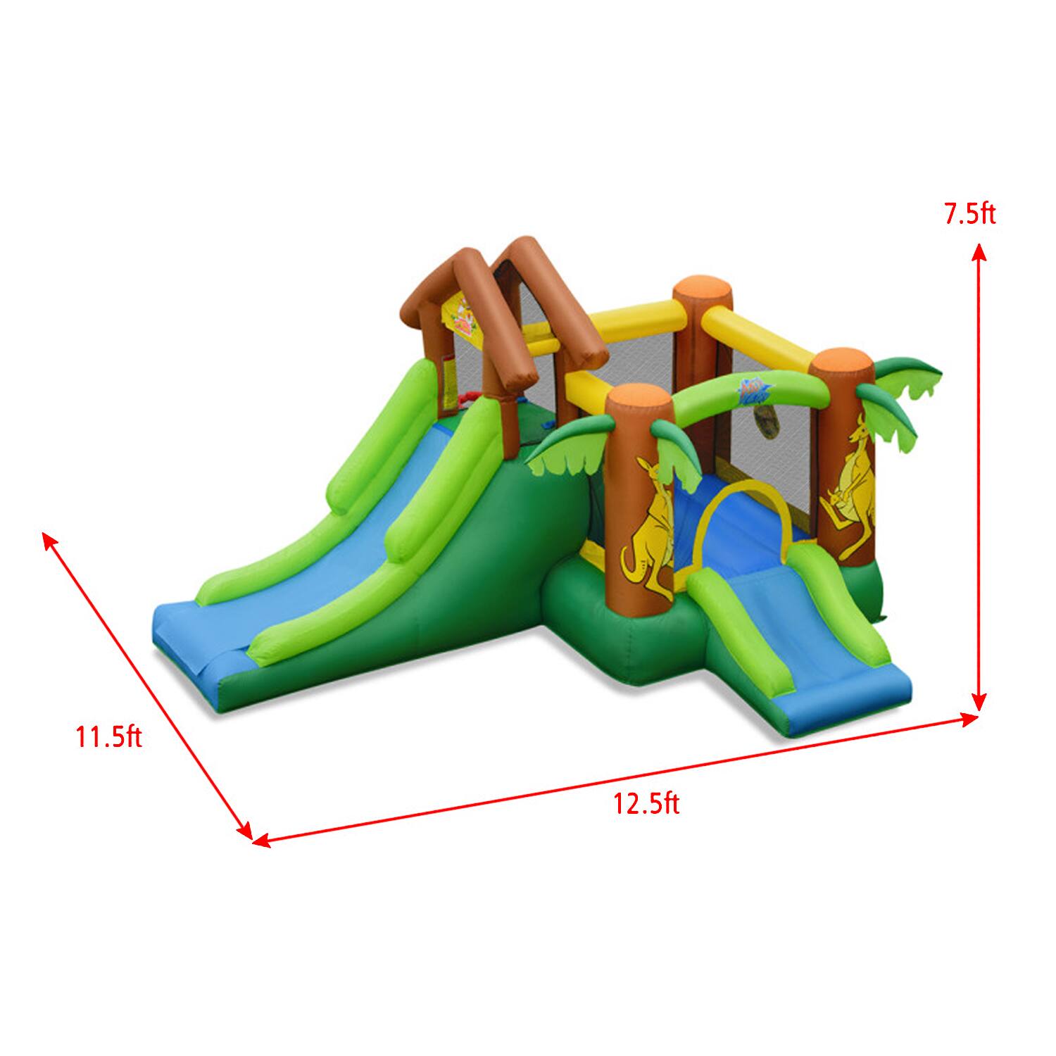 7.5ft  
11.5ft  
12.5ft