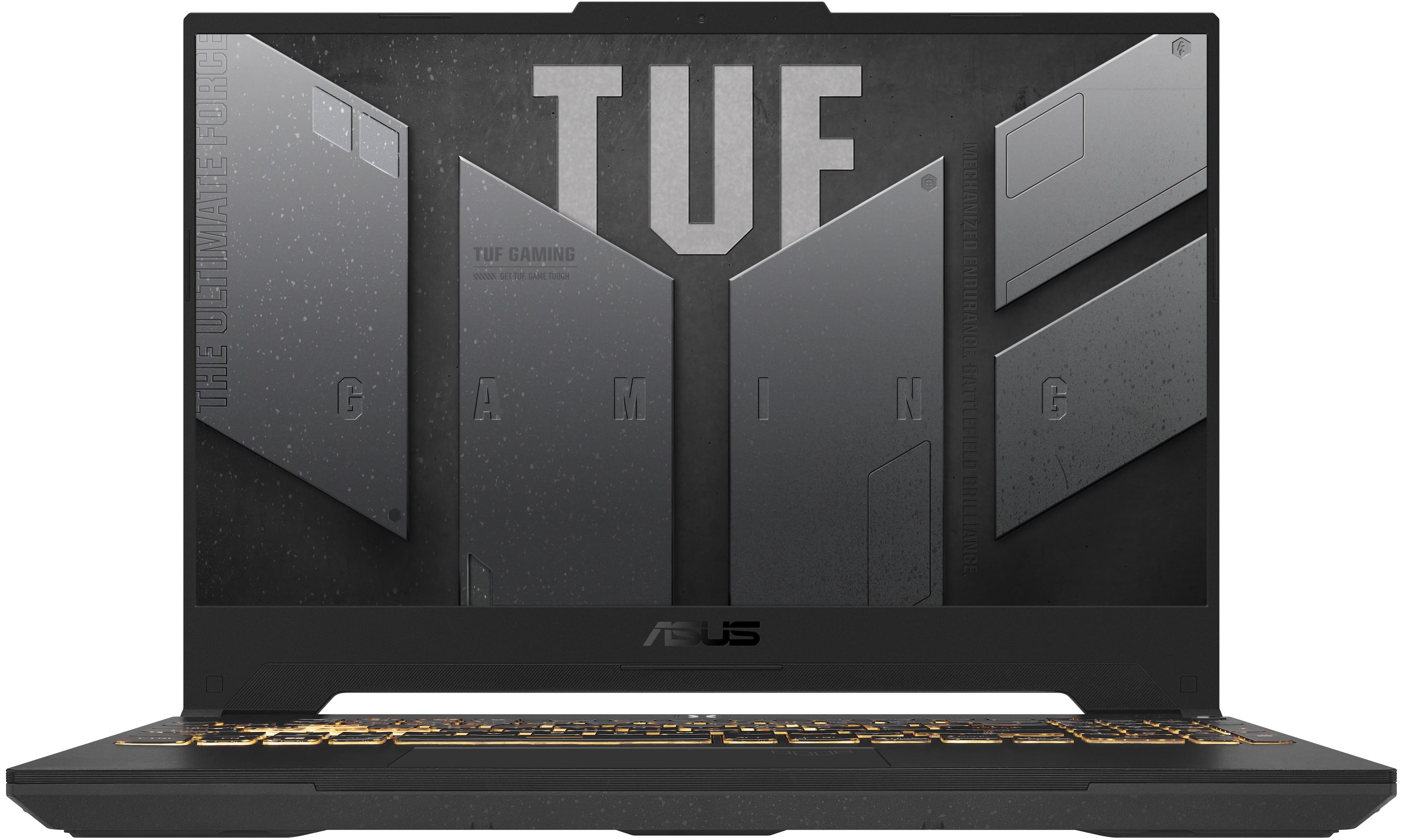 ASUS - TUF Gaming F15 15" FHD 144Hz Gaming Laptop - Intel Core i5 with 16GB Memory - NVIDIA GeForce RTX 3050 - 512GB SSD - Mecha Gray - Front_Zoom