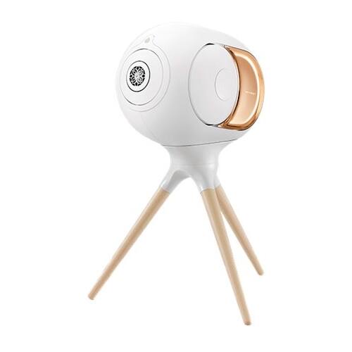 Best Buy Devialet Treepod Speaker Stand Bleached Oak/White Glossy Ceramic CV762