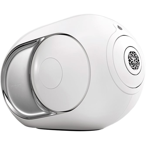 New!Devialet - Phantom Premier 2000W Powered Wireless 3-Way Speaker (Each) - Iconic White