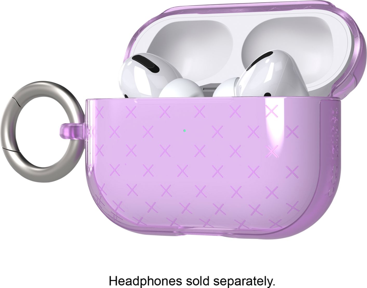 オーディオ機器 イヤフォン Best Buy: Tech21 Studio Colour Case for Apple AirPods Pro Orchid 