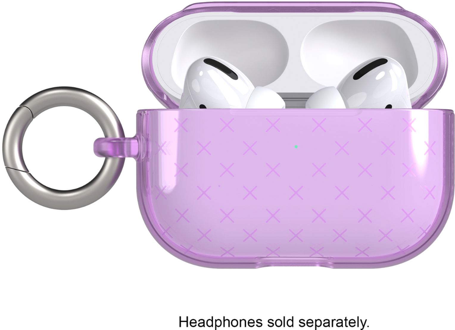 オーディオ機器 イヤフォン Best Buy: Tech21 Studio Colour Case for Apple AirPods Pro Orchid 