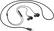 Alt View 12. Samsung - EO-IC100 Wired In-Ear Headphones - Black.
