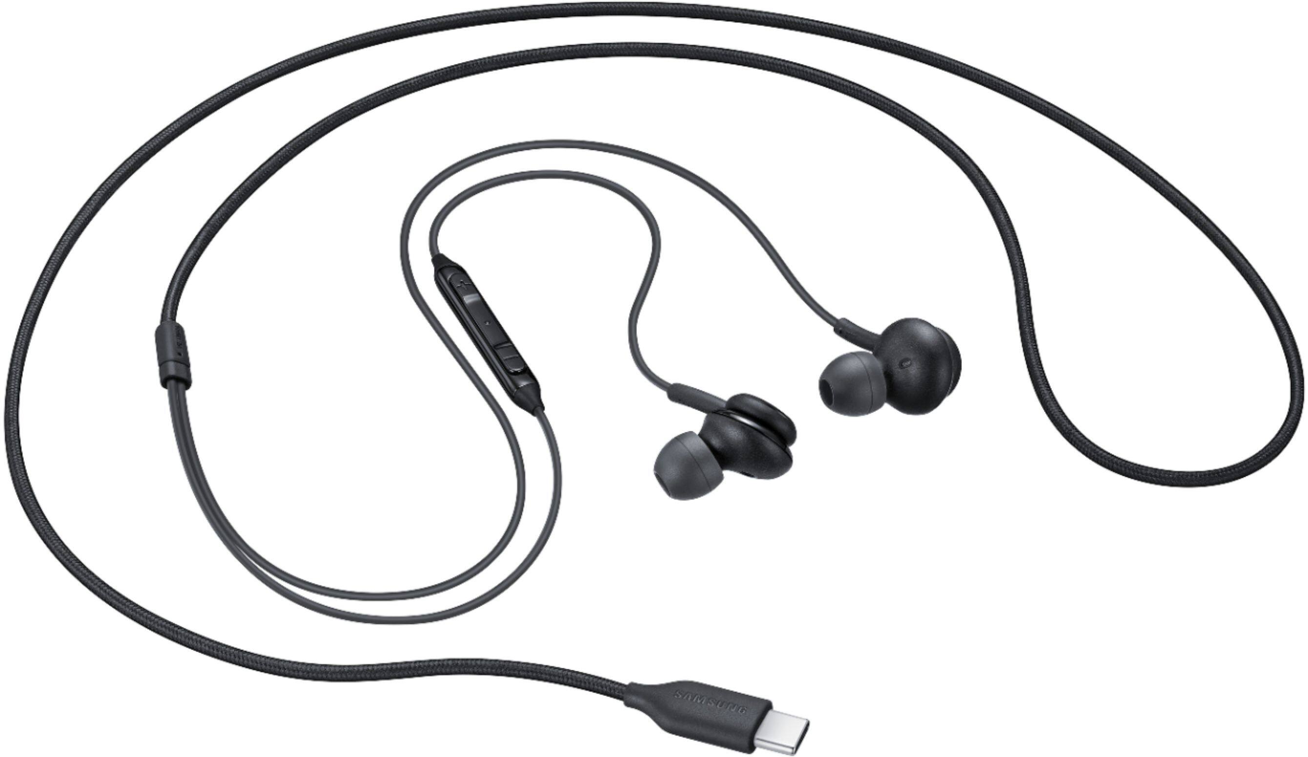 Alt View 12. Samsung - EO-IC100 Wired In-Ear Headphones - Black.