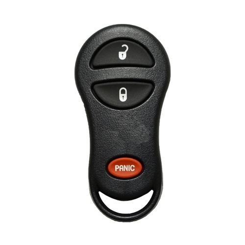 DURAKEY - Replacement Full Function Remote for select (1999-2001) Jeep Cherokee and (1999-2004) Jeep Grand Cherokee - Black