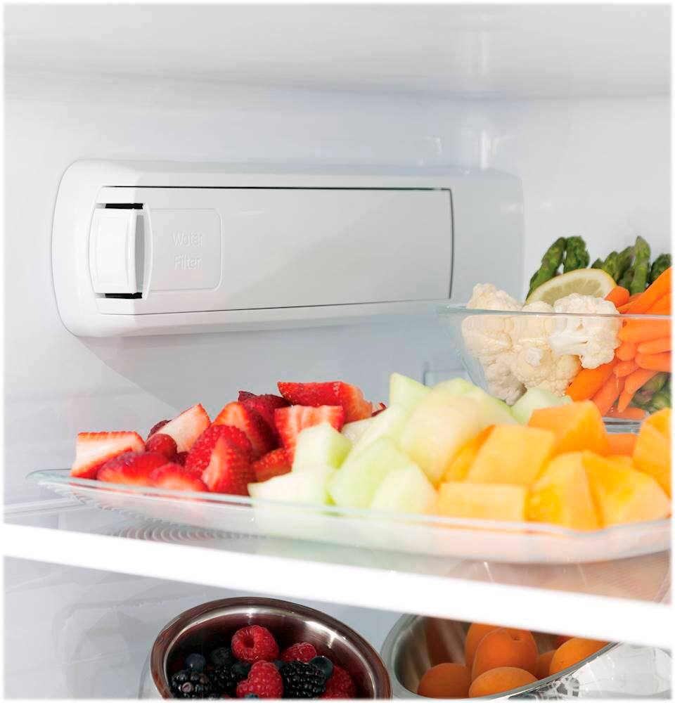 Alt View 12. GE - 27.7 Cu. Ft. French Door Refrigerator - Fingerprint resistant stainless steel.