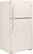 Angle. GE - 21.9 Cu. Ft. Top-Freezer Refrigerator - Bisque.