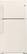 Front. GE - 21.9 Cu. Ft. Top-Freezer Refrigerator.