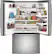Alt View 1. GE Profile - 22.1 Cu. Ft. French Door Counter-Depth Smart Refrigerator with Keurig K-Cup Brewing System - Fingerprint resistant stainless steel.