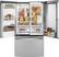 Alt View 14. GE Profile - 22.1 Cu. Ft. French Door-in-Door Counter-Depth Refrigerator with Hands-Free AutoFill - Fingerprint resistant stainless steel.