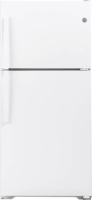GE 21.9 Cu. Ft. Garage Ready Top Freezer Refrigerator White