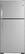 Front. GE - 19.2 Cu. Ft. Top-Freezer Refrigerator - Stainless Steel.