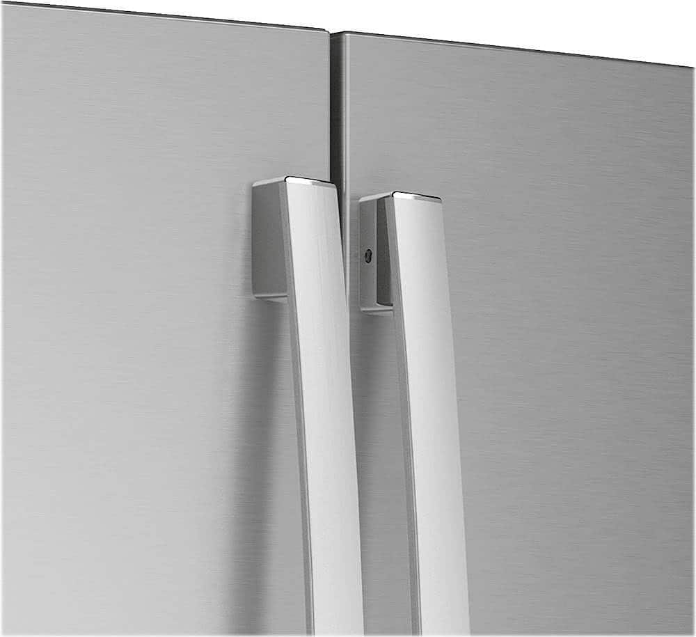 Alt View 11. GE Profile - 23.1 Cu. Ft. French Door Counter-Depth Refrigerator with Internal Water Dispenser - Fingerprint resistant stainless steel.