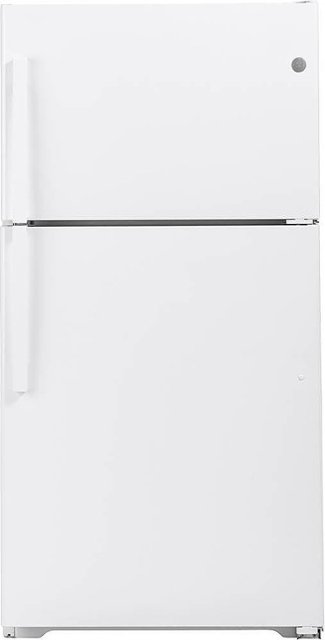 GE 21.9 Cu. Ft. Top-Freezer Refrigerator White GTE22JTNRWW - Best Buy