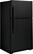Angle. GE - 21.9 Cu. Ft. Top-Freezer Refrigerator - Black.