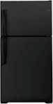 Front. GE - 21.9 Cu. Ft. Top-Freezer Refrigerator.