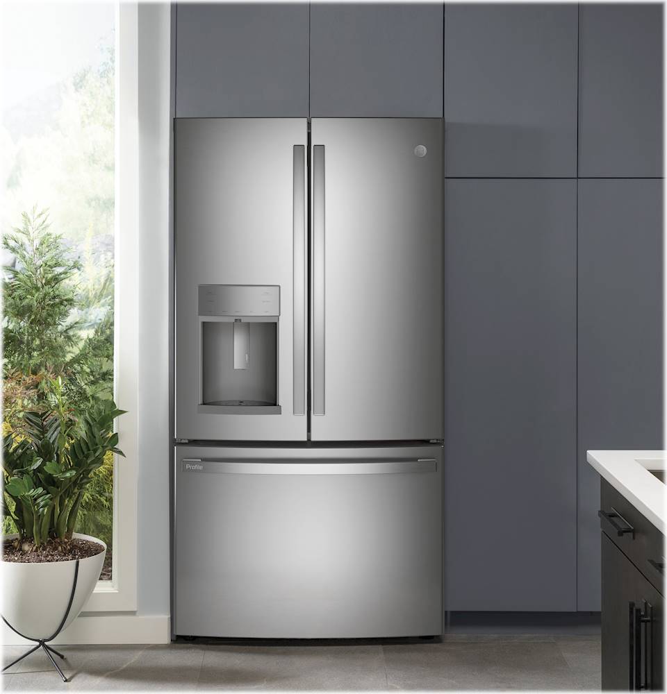 GE GSE22KEWF WW 220-240 Volt Side by Side Refrigerator