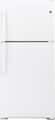 GE - 30 in. Wide 19.2 Cu. Ft. Top-Freezer Refrigerator with Garage Ready Performance - White