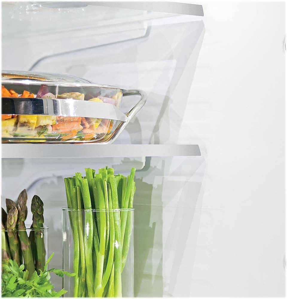 Alt View 18. GE Profile - 27.7 Cu. Ft. French Door-in-Door Refrigerator with Hands-Free AutoFill - Fingerprint resistant stainless steel.