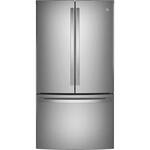GE - ENERGY STAR® 28.7 Cu. Ft. Fingerprint Resistant French-Door Refrigerator - Stainless steel - Front_Standard