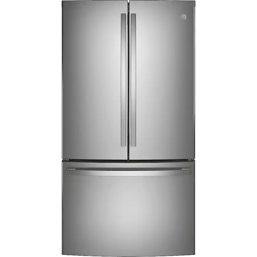 GE 36 in. Wide 28.7 Cu. Ft. French Door Refrigerator with LED Lighting ...