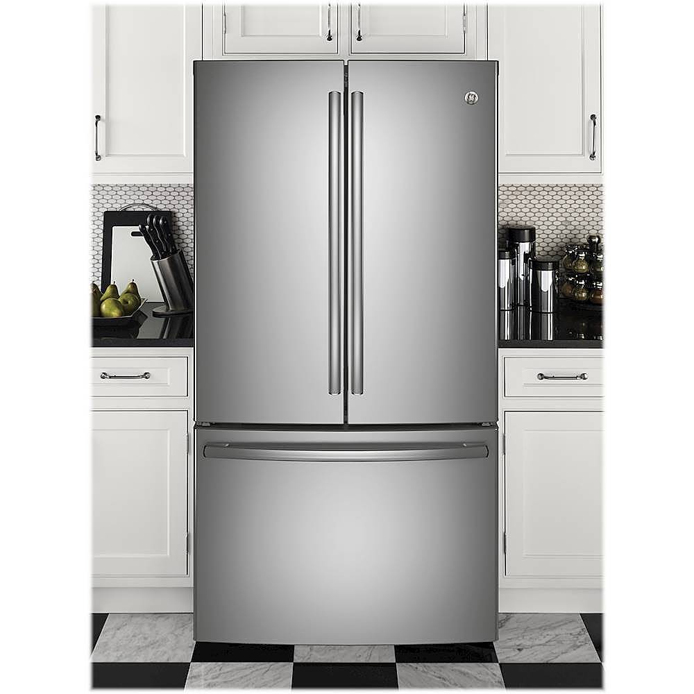 PGE29BYTFS by GE Appliances - GE Profile™ Series ENERGY STAR® 28.7 Cu. Ft.  Smart Fingerprint Resistant 4-Door French-Door Refrigerator With  Dual-Dispense AutoFill Pitcher