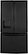Front Zoom. GE - 25.6 Cu. Ft. French Door Refrigerator - High Gloss Black.
