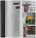 Alt View 13. GE - 25.6 Cu. Ft. French Door Refrigerator - High Gloss Black.