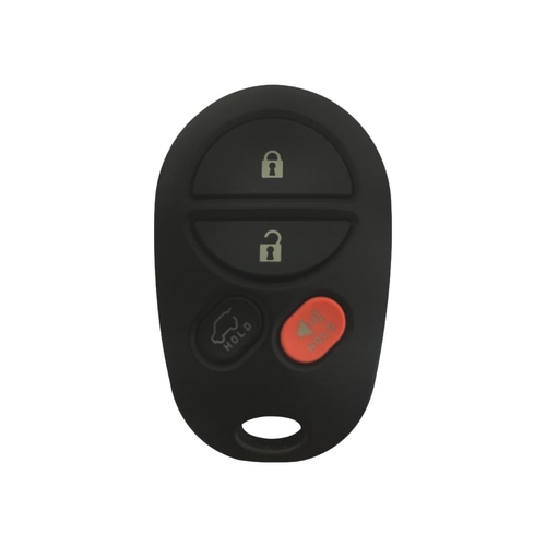 DURAKEY - Replacement Full Function Remote for select (2008-2014) Toyota Highlander - Black