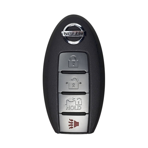 DURAKEY - Replacement Full Function Transponder, Remote and Key for select (2013-2017) Nissan Leaf - Silver/Black