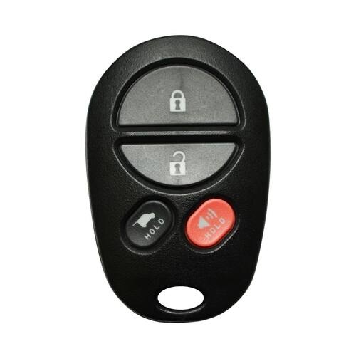 DURAKEY - Replacement Full Function Remote for select (2011-2013) Toyota Sequoia and (2008-2010) Toyota Sequoia - Black