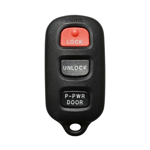 DURAKEY - Replacement Full Function Remote for select (2000-2003) Toyota Sienna - Black
