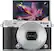Alt View 1. Nikon - 1 J5 Mirrorless Camera with NIKKOR 10-30mm f/3.5-5.6 PD Zoom Lens - Silver.