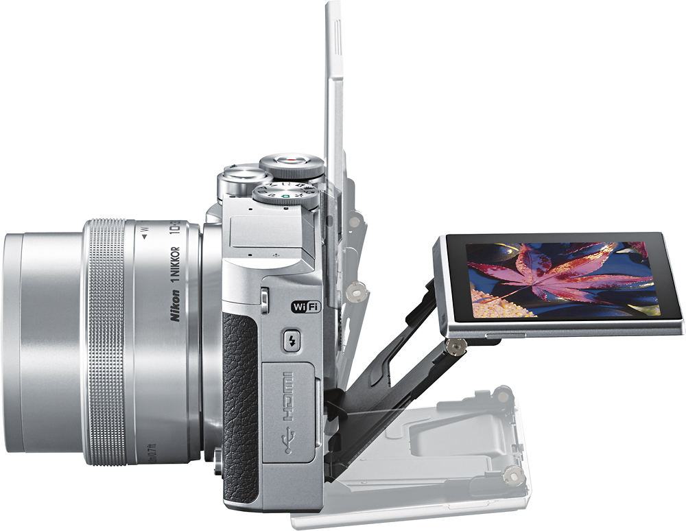 Best Buy: Nikon 1 J5 Mirrorless Camera with NIKKOR 10-30mm f/3.5 