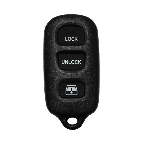 DURAKEY - Replacement Full Function Remote for select (2001-2002) Toyota Sequoia and (2003-2009) Toyota 4-Runner - Black